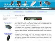 Tablet Screenshot of digitalalcoholtesters.net